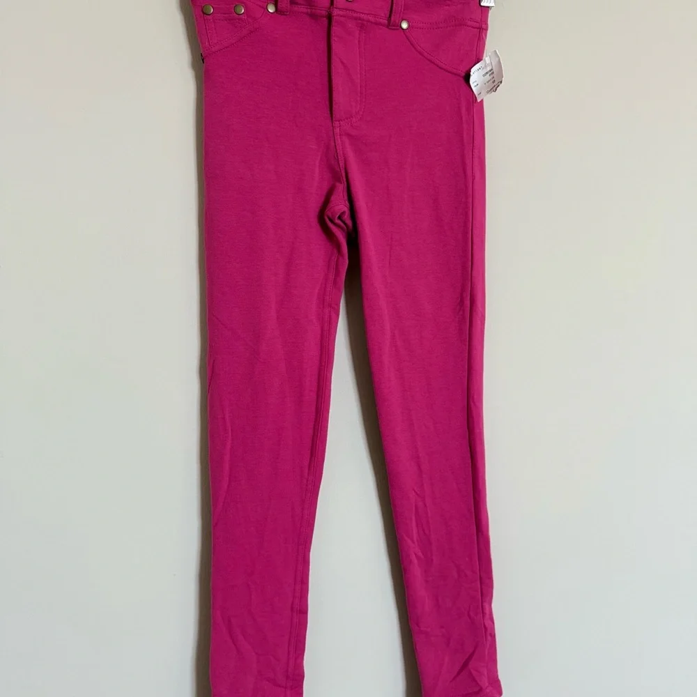 NWT Poor Girl Excellence Pink Skinny Jeggings Girls Size 10/12 Pink Leggings